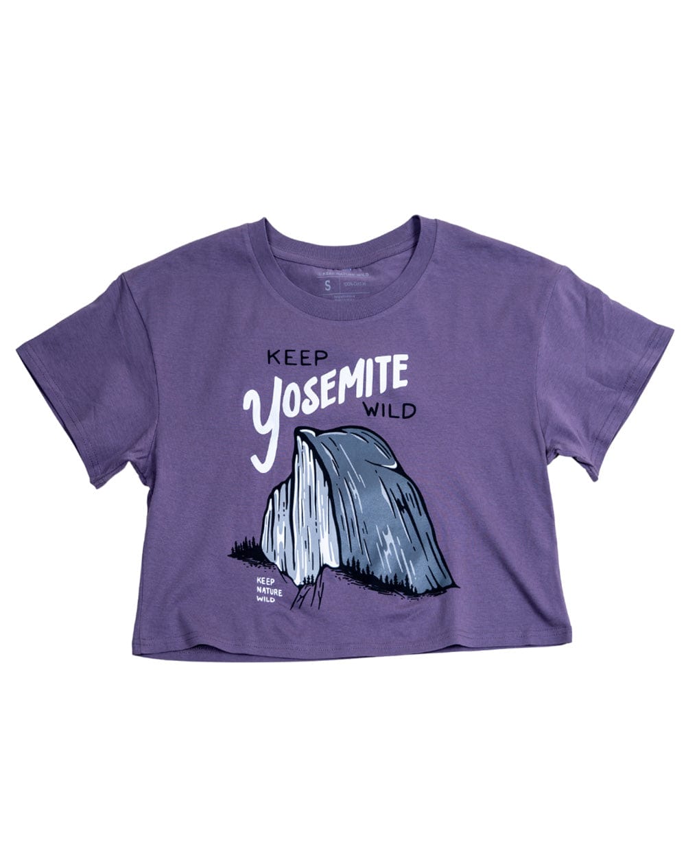 Keep Nature Wild Tank Keep Yosemite Wild Women's Crop Top | Mauve