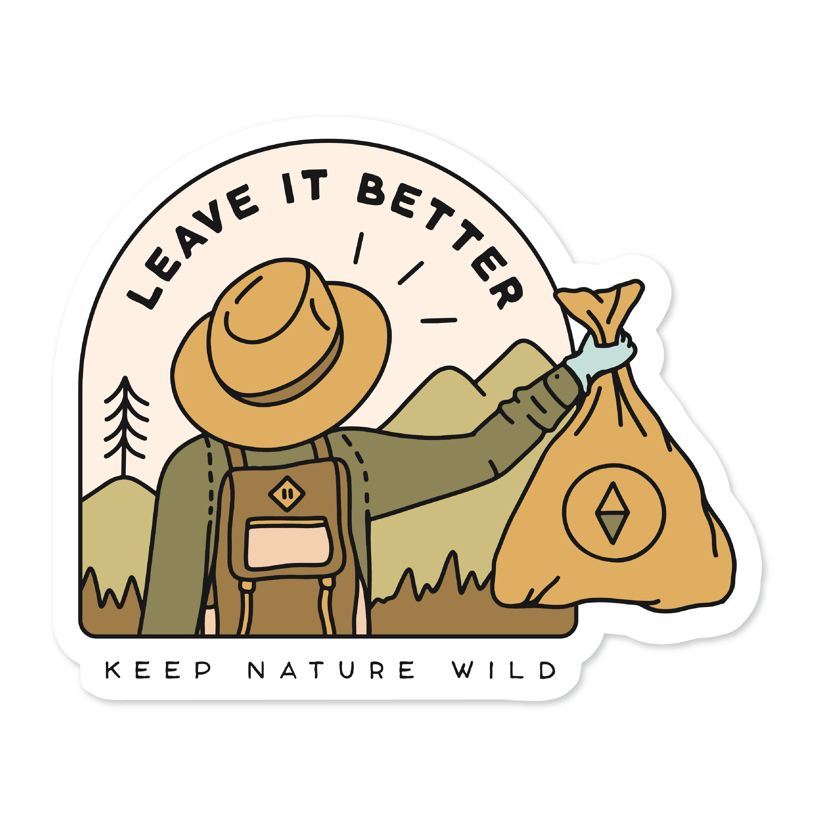 Keep Nature Wild Sticker Keeper | Sticker