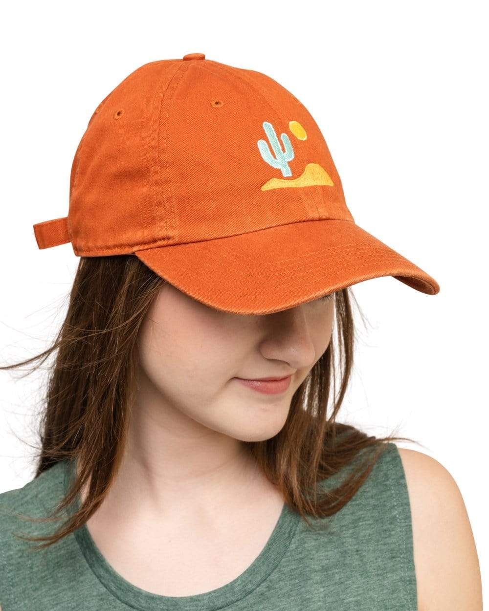 Orange hot sale dad hat