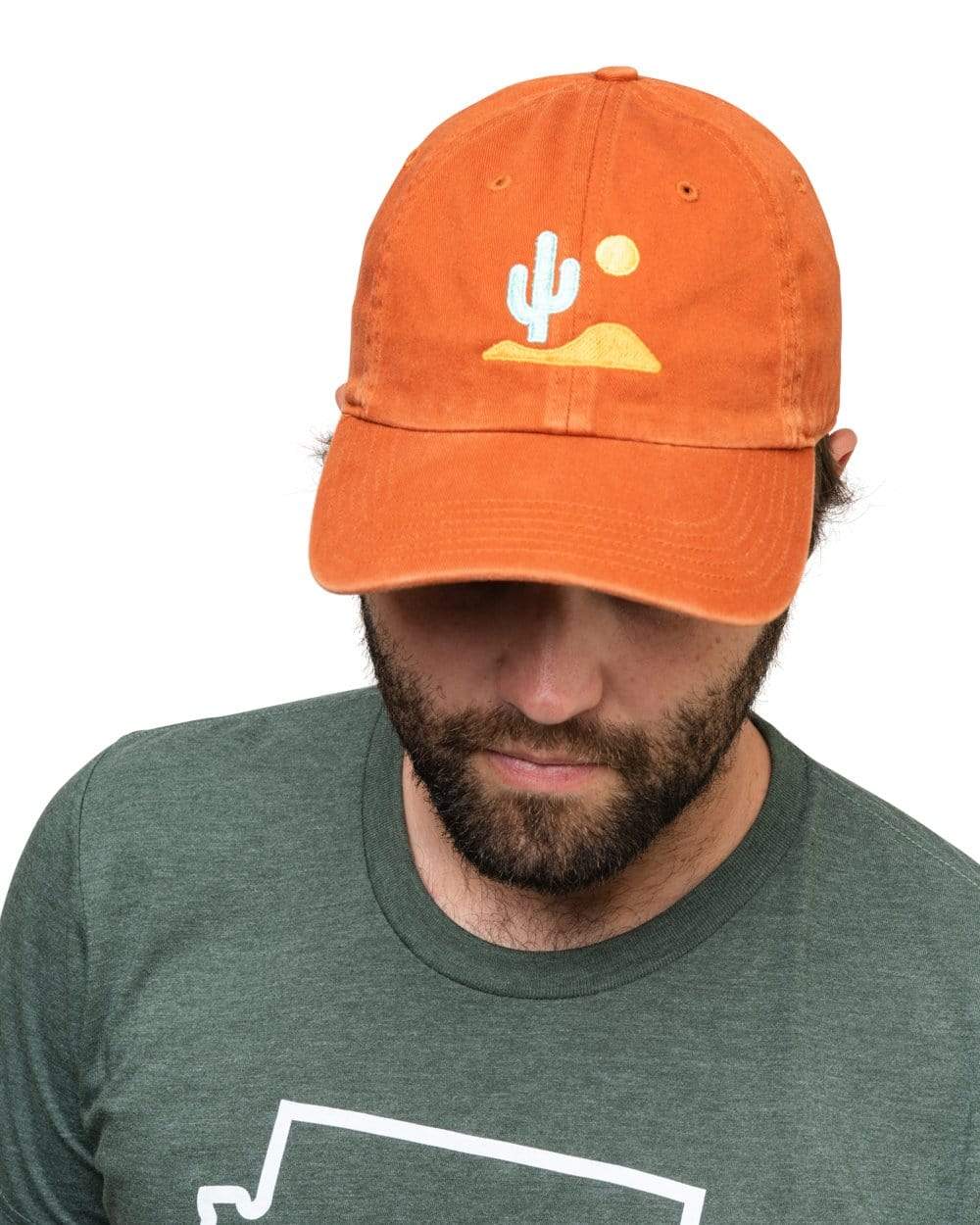 Lone Cactus Dad Hat | Burnt Orange