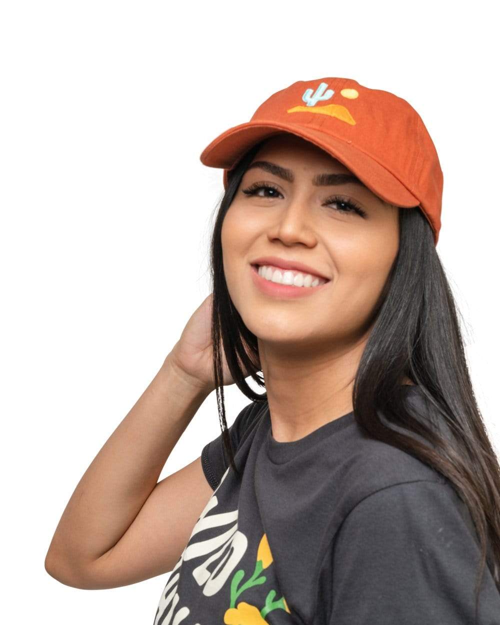 Lone Cactus Dad Hat | Burnt Orange