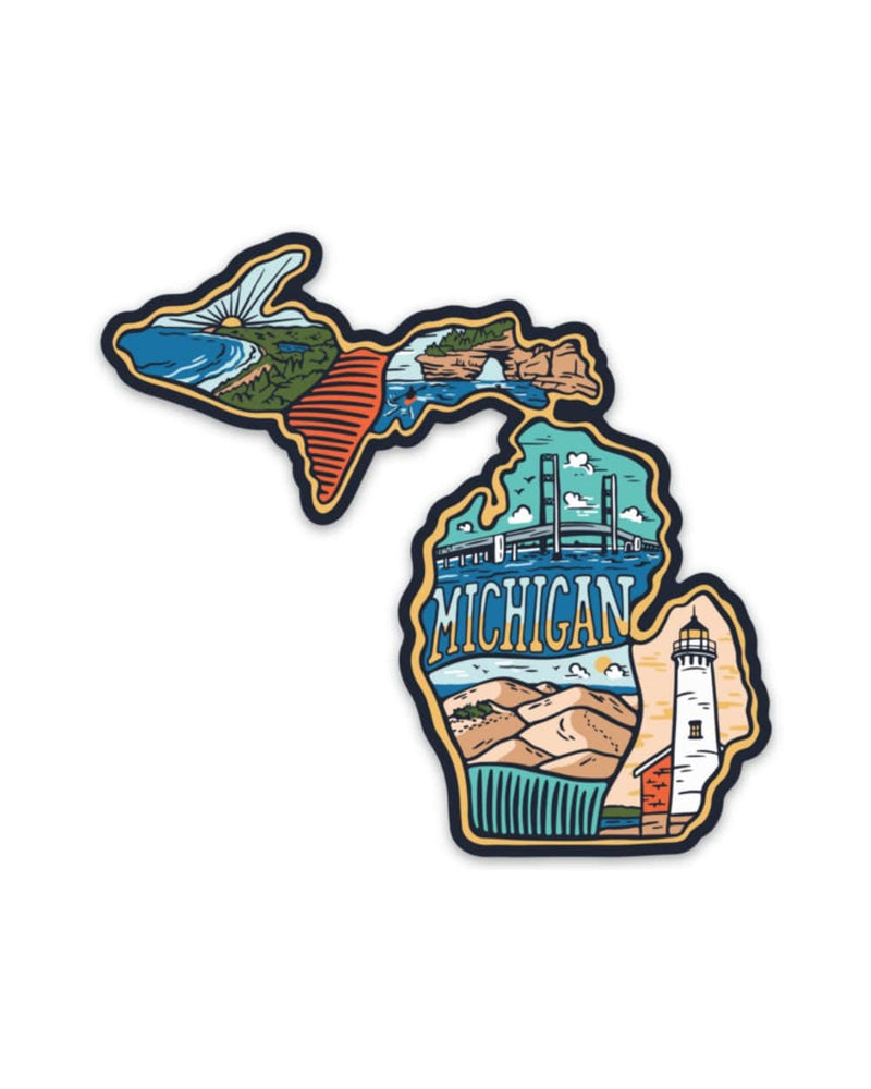Michigan Love | Sticker