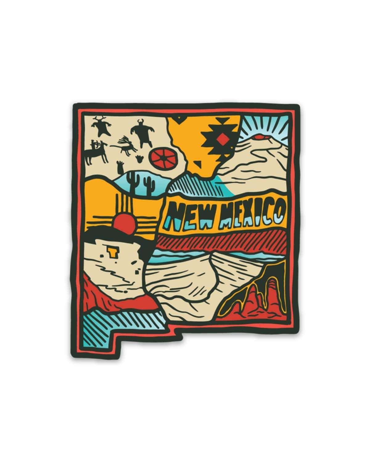 New Mexico Love | Sticker - Keep Nature Wild