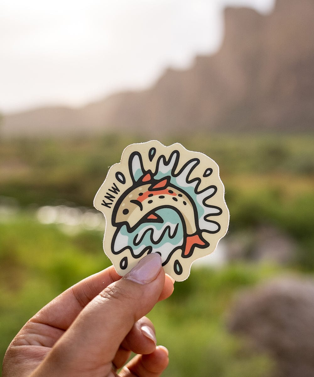 Keep Nature Wild Sticker Rainbow Trout | Sticker