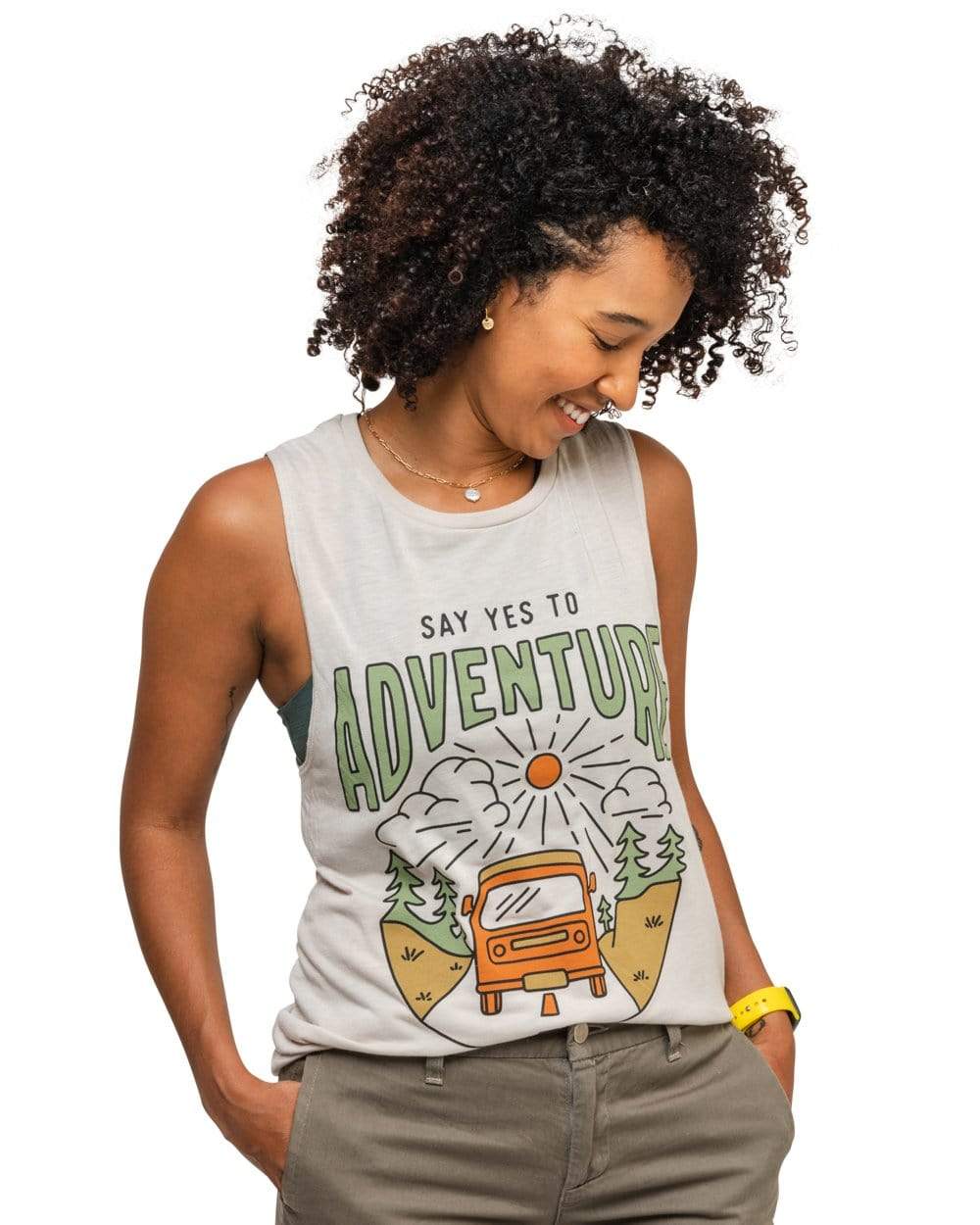 Keep Nature Wild Tank Say Yes to Adventure Muscle Tank | Dust