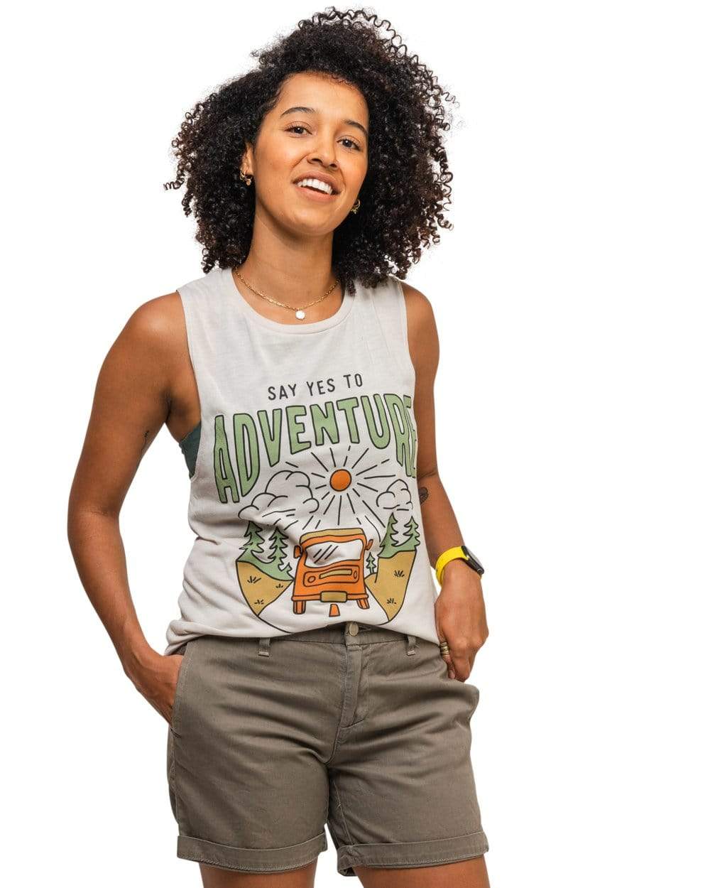 Keep Nature Wild Tank Say Yes to Adventure Muscle Tank | Dust