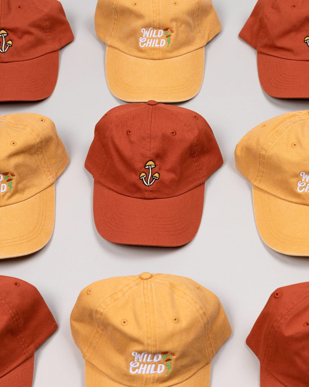 Keep Nature Wild Hat Shroom Dad Hat | Burnt Orange