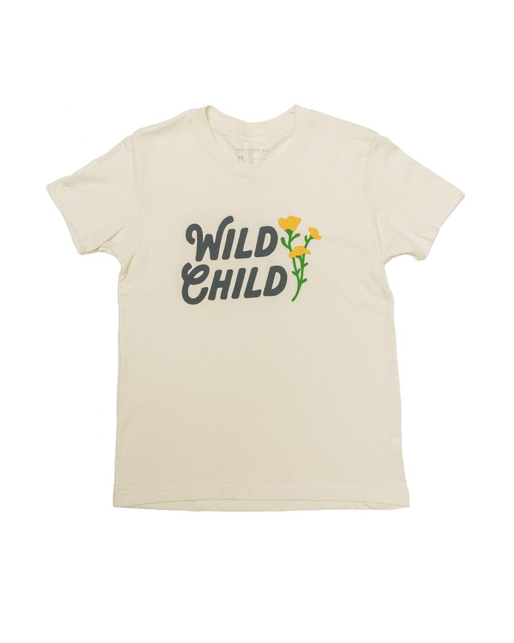 Keep Nature Wild Kids Wild Child Youth Tee | Natural