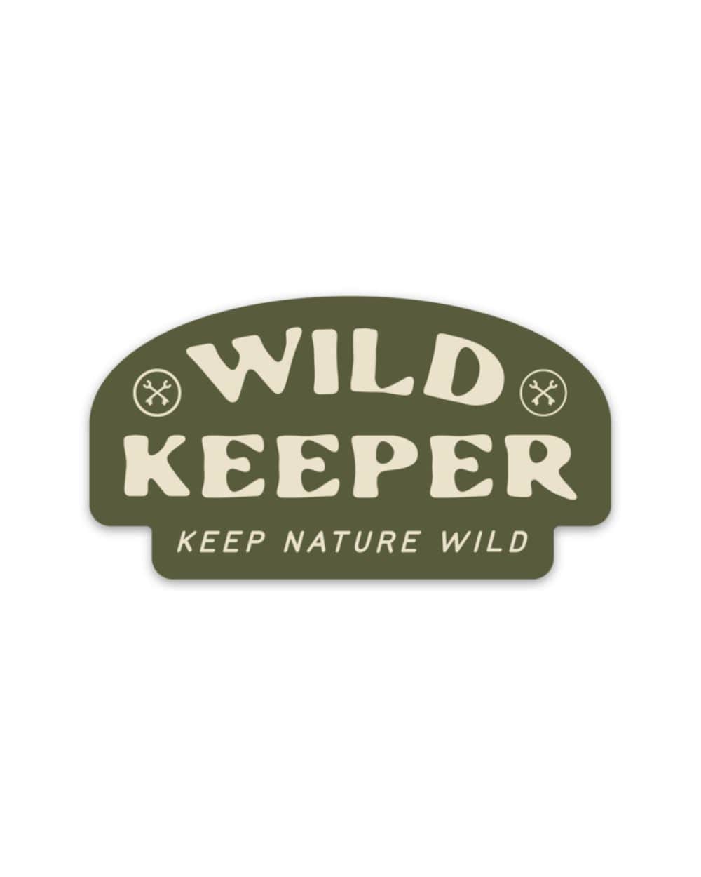 Keep Nature Wild WKA Gear Wild Keeper Badge | Sticker