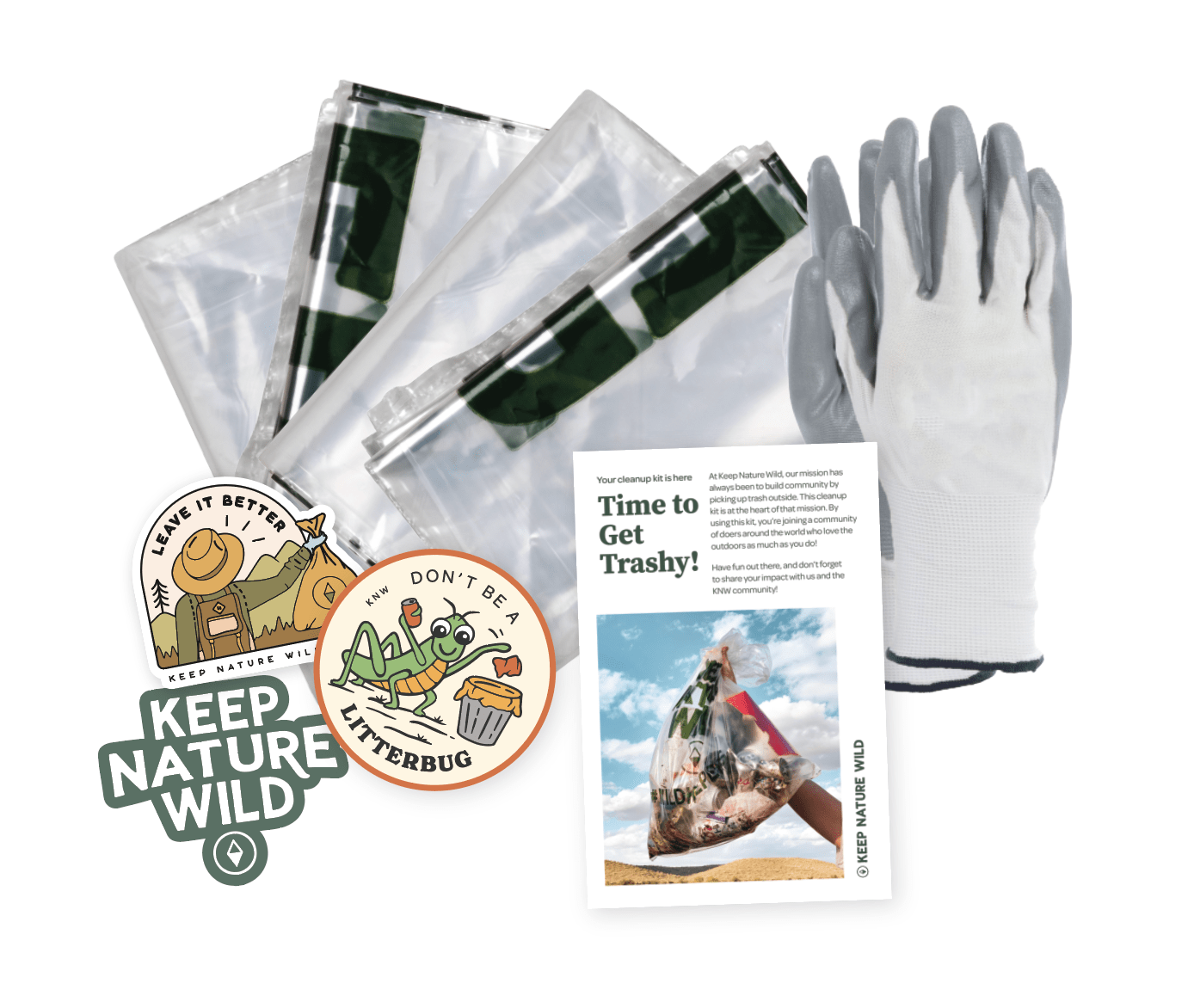 Keep Nature Wild WKA Gear Wild Keeper Cleanup Kit