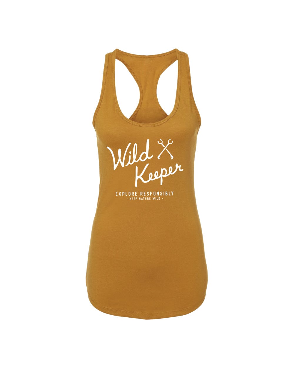 Keep Nature Wild WKA Gear Wild Keeper Script Racerback Tank | Pollen