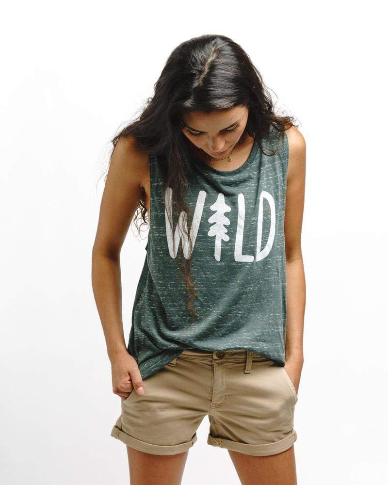 Wild Pine Muscle Tank | Forest - Keep Nature Wild
