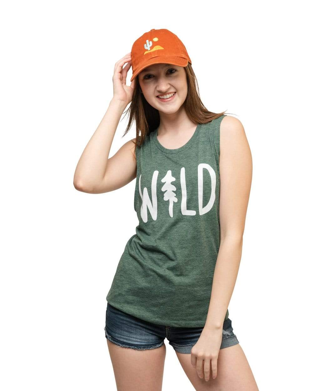 Keep Nature Wild Tank Wild Pine Muscle Tank | Forest