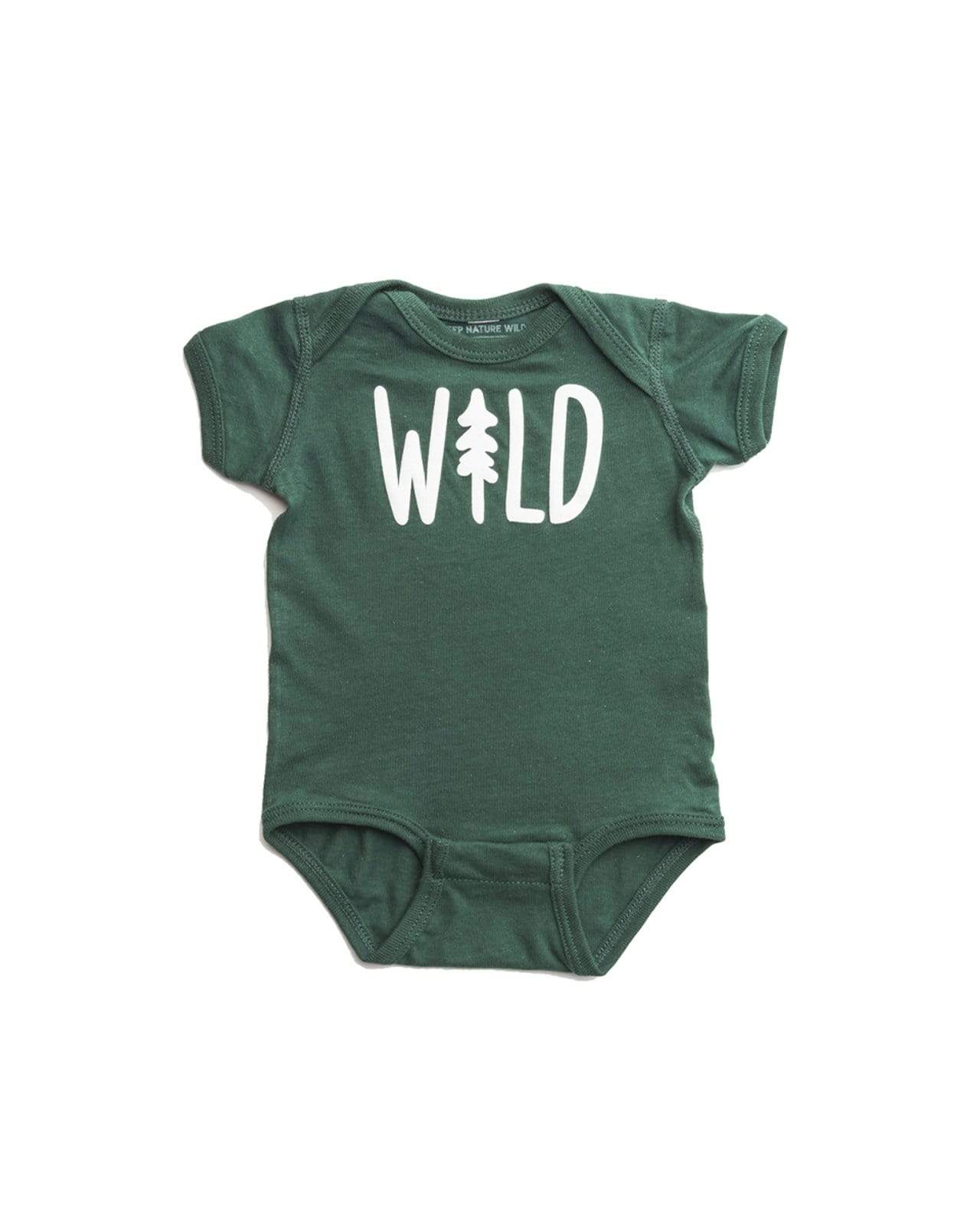 Wild Pine Onesie | Forest - Keep Nature Wild