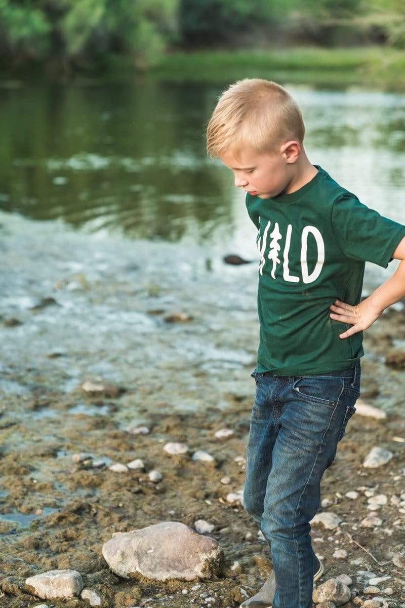 Wild Pine Forest | Youth Tee - Keep Nature Wild
