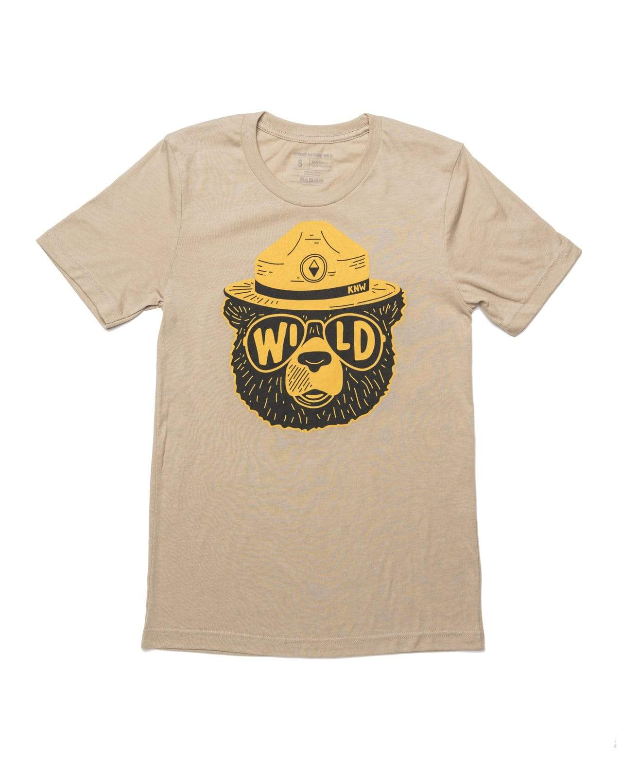 Wildbear Unisex Tee | Heather Tan - Keep Nature Wild