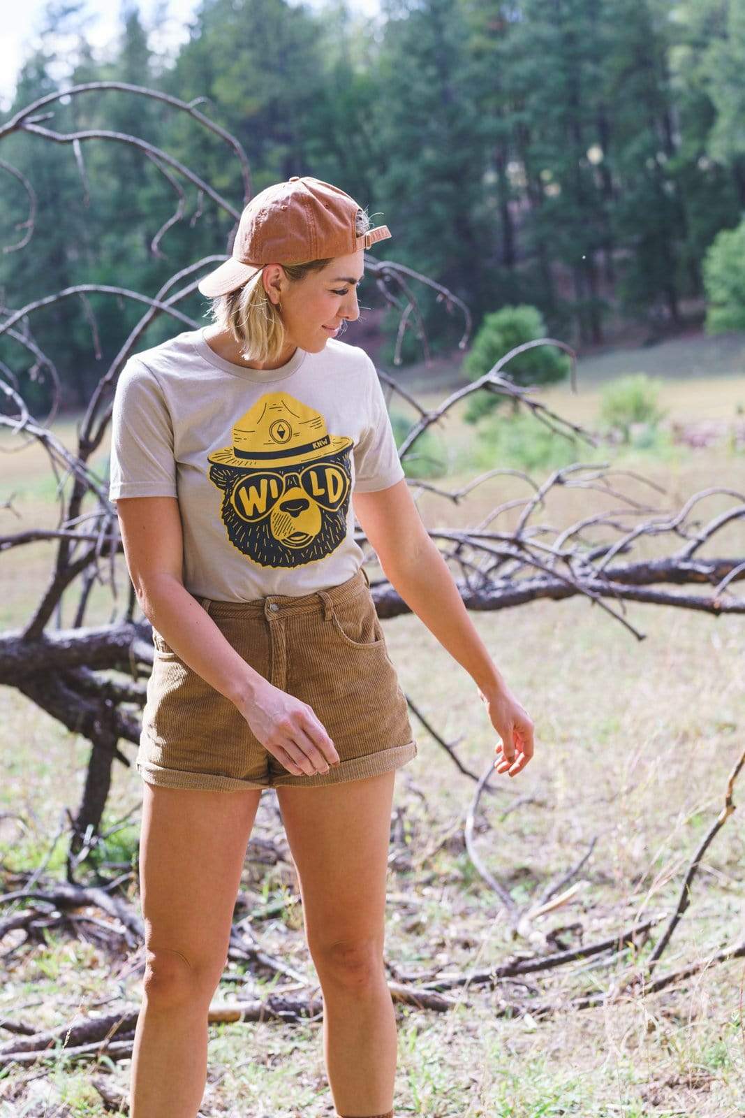 Wildbear Unisex Tee | Heather Tan - Keep Nature Wild