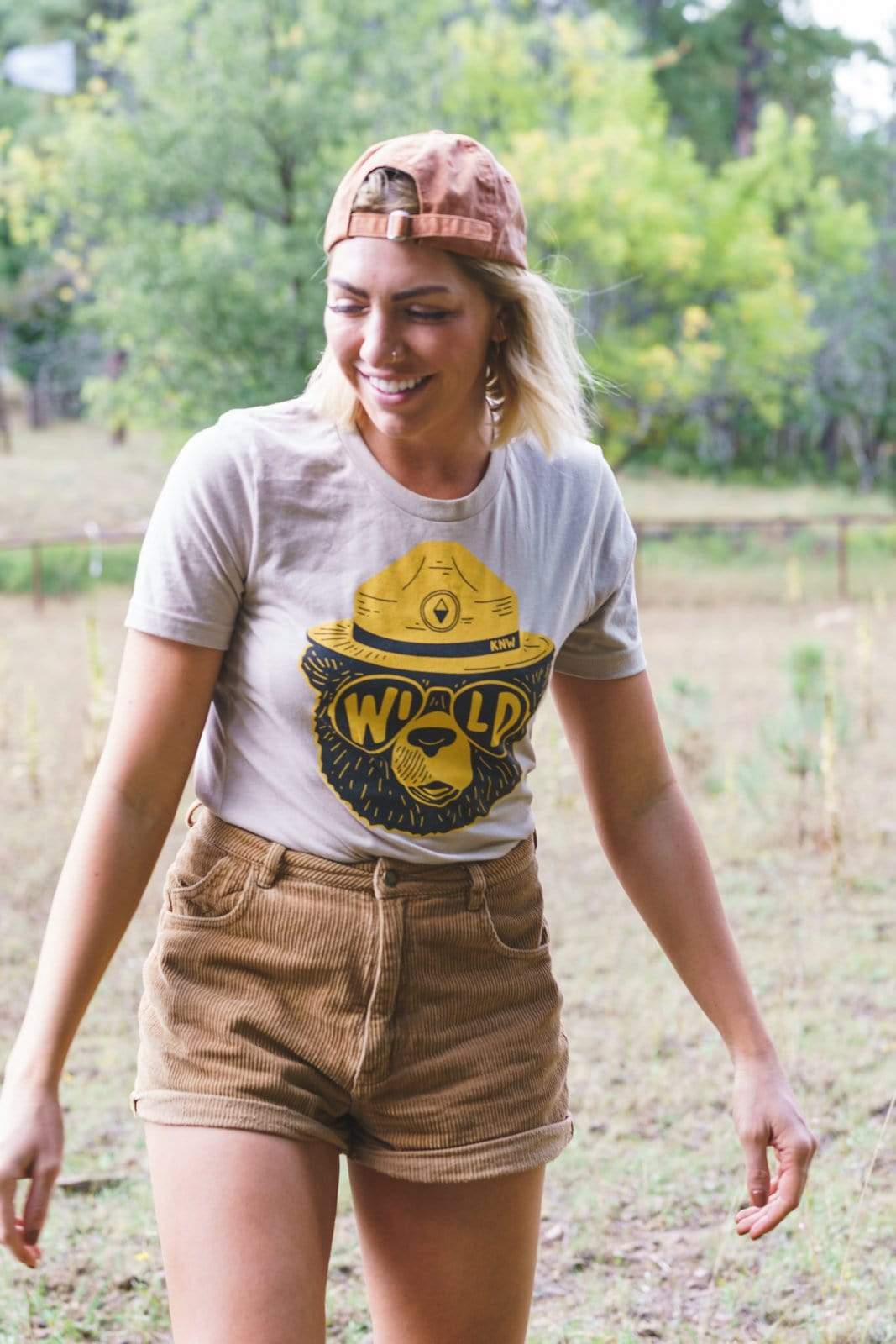 Wildbear Unisex Tee | Heather Tan - Keep Nature Wild